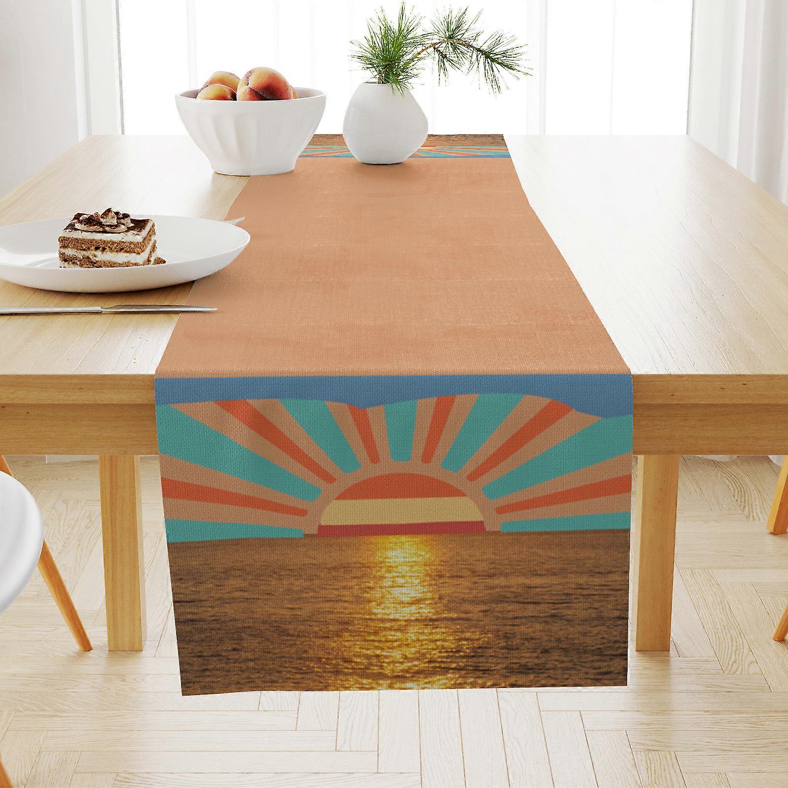 33*183CMLinen tafelloper 25