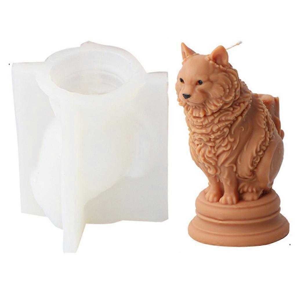 Standing Cat Shaped Silicone Craft Mold Silicone Material for Hand-Making Lover