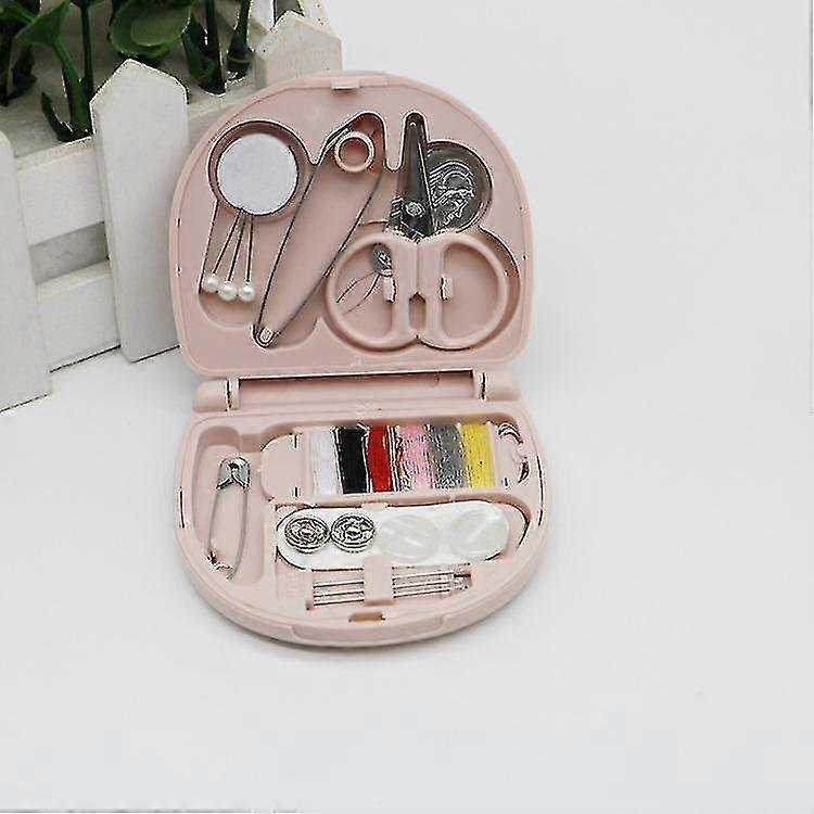 2pcs Mini Sewing Box, Cute And Practical Small Needle Bag, Household Sewing Tool, Combo Set