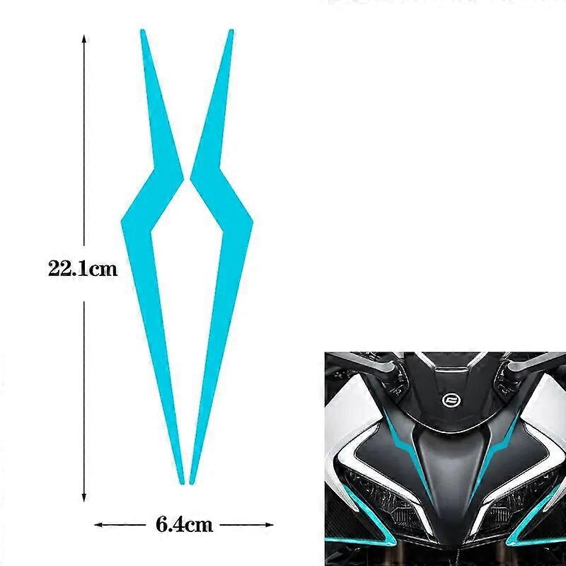 For CFMOTO 450SR 450 SR Motorcycle Reflective Front Fairing Side Stickers Decals Stripe Decal Accessories Motorcycle Knee & Shin Guards