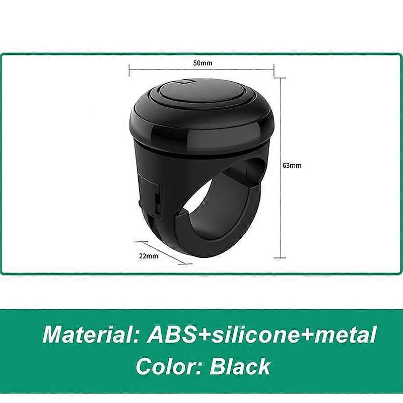 Car Steering Wheel Rotary Knob 360 Degree Rotation Metal Bearing Electric Handle Ball Assistant Manual Control Of Universal Join Vehicle Steering Whee