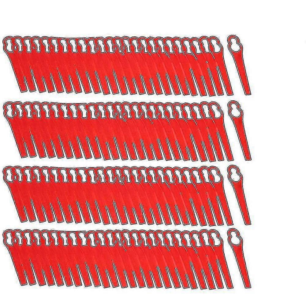 Plastic Grass Trimmer Blades Cordless Strimmer Blades100pcs