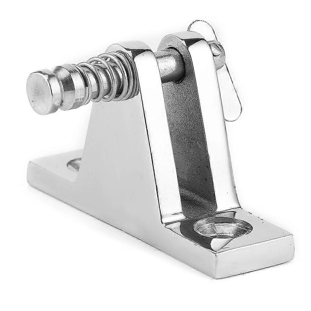 90 Degree Boat Hinge Steel Bimini Top Deck Hinge with Quick Release Pin