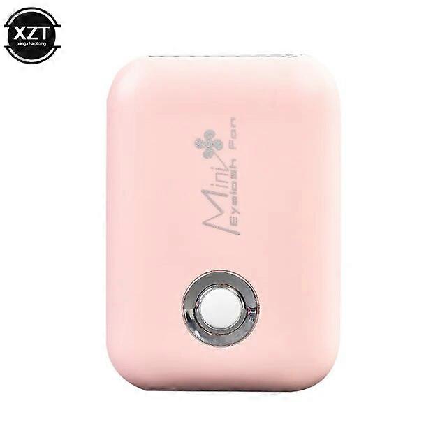 Powered Hand Fans Portable Handheld Leafless Small Fan USB Charging Grafting Planting False Eyelash Hair Dryer Grafted Eyelashes Accessories