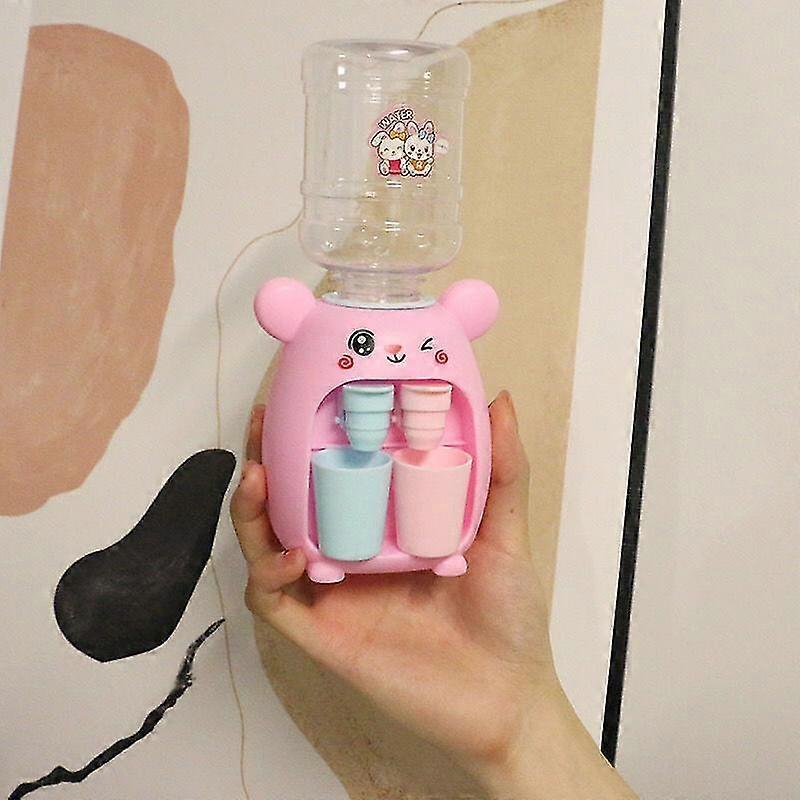 Children's Mini Water Dispenser Toy Double Water Can Be Loaded With Juice Beverage Machine Fun Simulation Toy