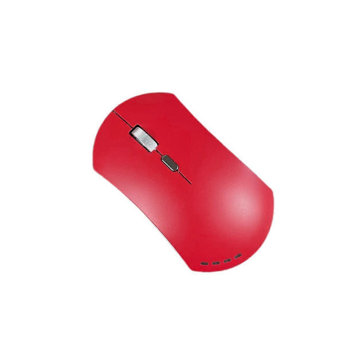 Bluetooth Wireless Mouse Silent Rechargeable Wireless Mouse, Bluetooth Wireless Mouse for Laptop/PC/Mac/iPad pro/Computer Red
