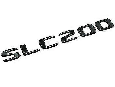 מבריק שחור slc200 מכונית אות מספר סמל תג אתחול אחורי עבור מרצדס בנץ