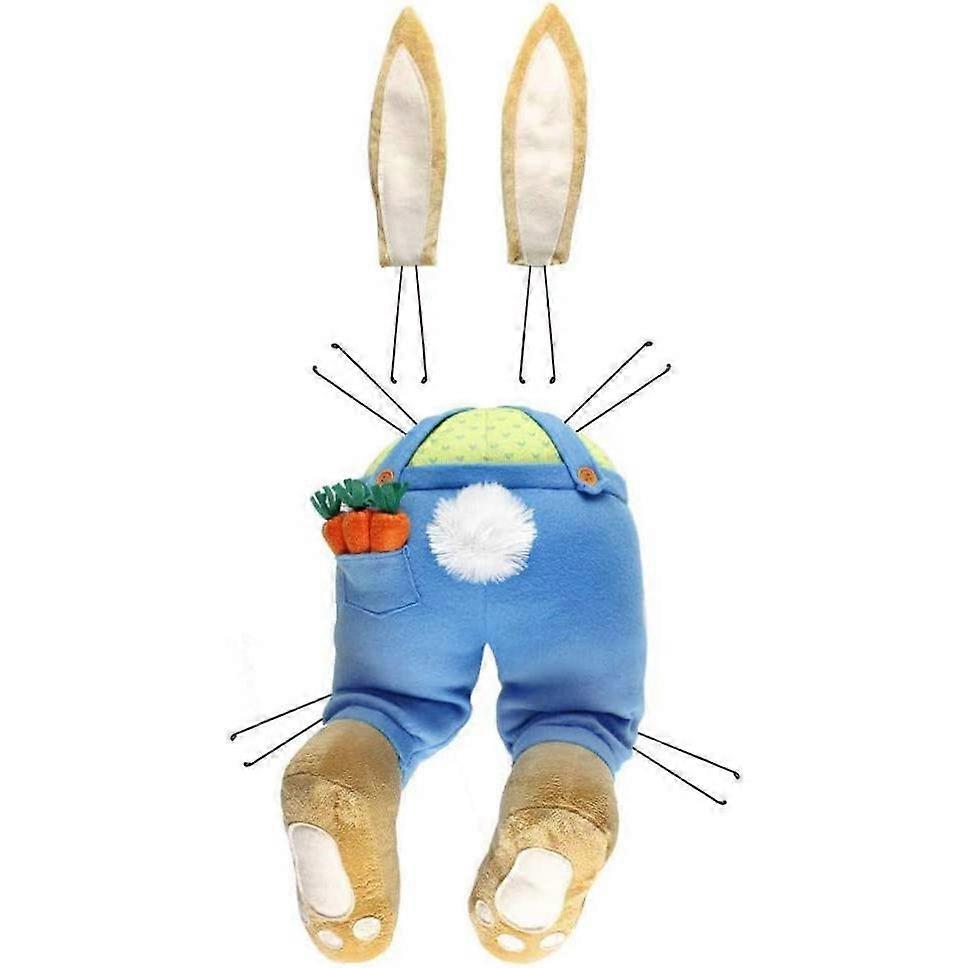 3 Pieces Bunny Butt Wreath Kit Easter Door Decorations