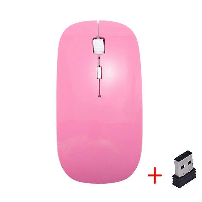 Ultra Thin USB Optical Wireless Mouse Gamer 2.4G Receiver Super Slim Gaming Mouse Cordless Computer PC Laptop Desktop