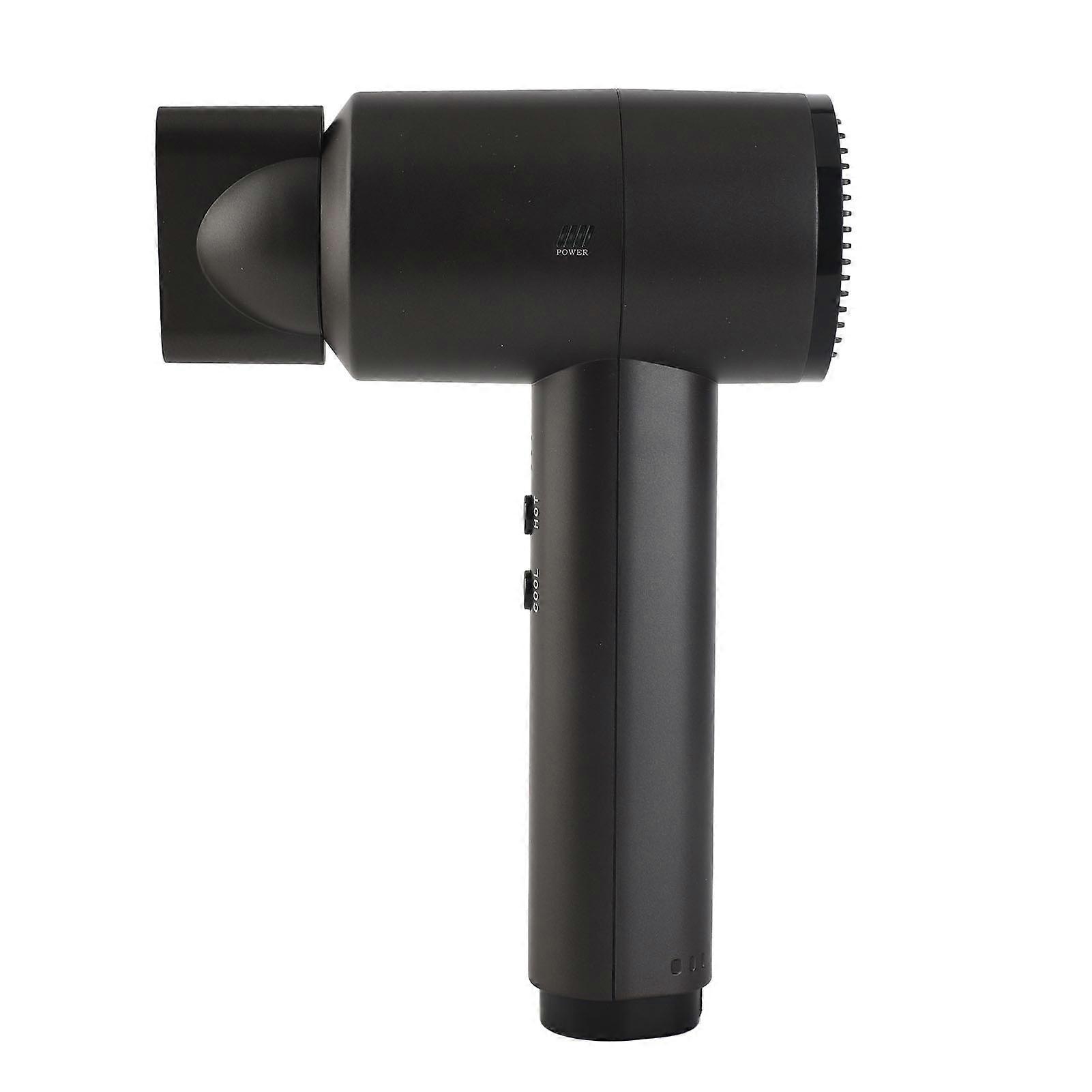 Rechargeable Cordless Hairdryer 5000mAh Batterry 6 Speed Adjustment Fast Drying Portable Travel Hairdryer for Home Camping Coffee EU Plug