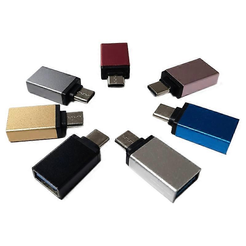 OTG Type-C Adapter Plug And Play Data Transmission Type-C to USB3.0 Data OTG Adapter Connector for Smartphone
