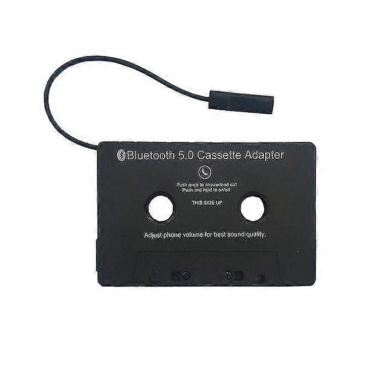 Car Audio Bluetooth Cassette Receiver Tape Player Bluetooth 5.0 Cassette Aux Adapter Black-meili