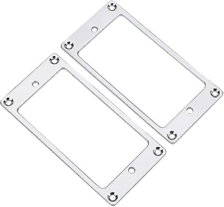 Pickup Frame rögzítőgyűrűk Fém humbucker pickup gyűrű elektromos gitárok csere alkatrészek (1 szett, Sver)