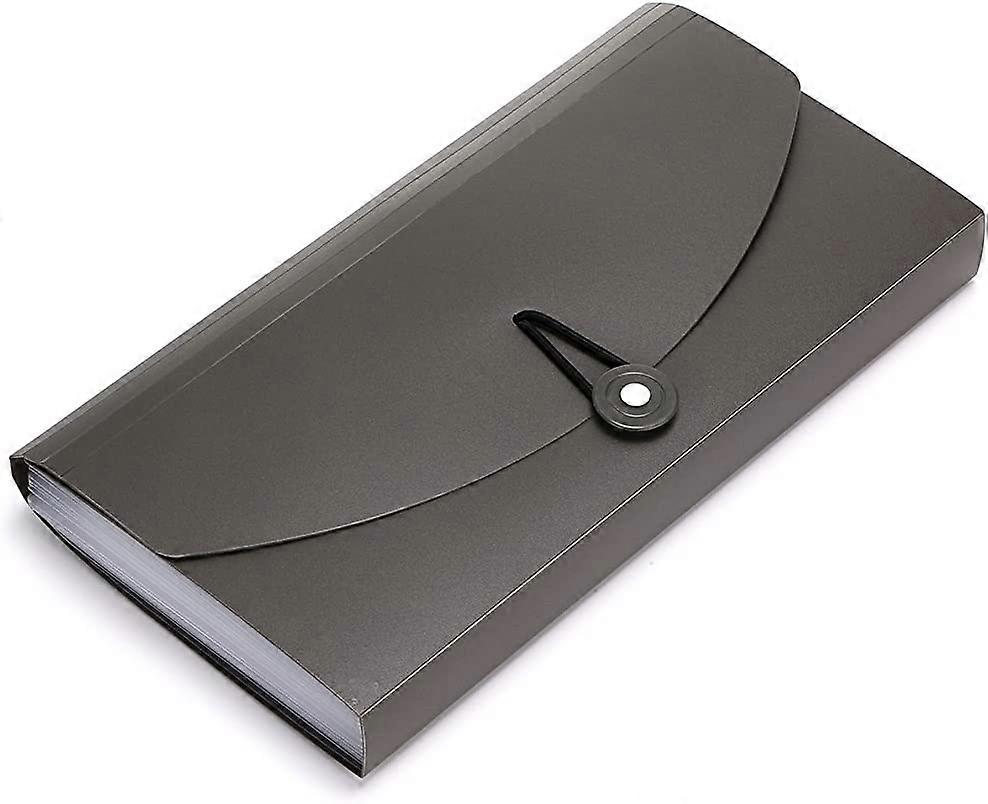 New product,13 Pockets Expanding Check Bill File Folder-Hand-held Small Accordion File Folder Expandable Ca