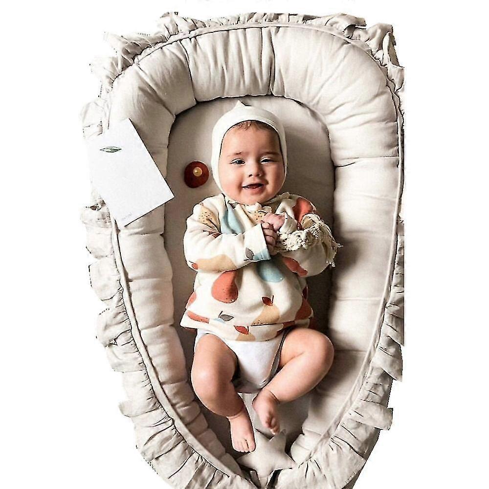 Christmas Baby Lounger, Ultra Soft and Breathable, Newborn Mattress for Traveling and Napping Gift