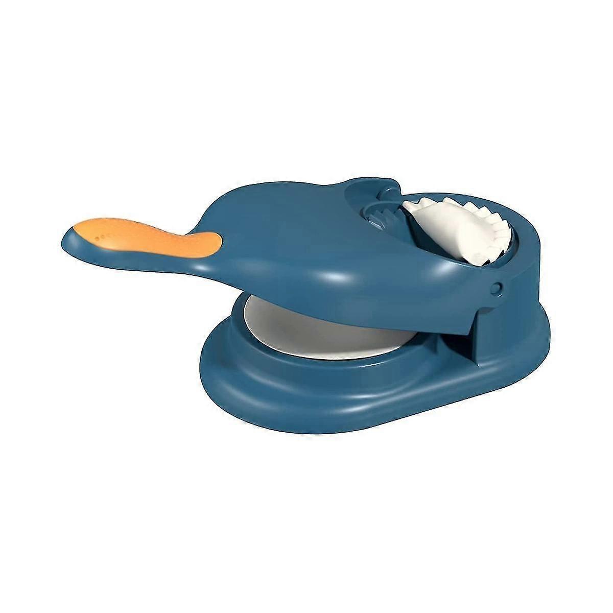 Dumpling Maker Machine Dumpling Mold Maker Pressing Dumpling Skin Mould Dumpling Making Tool,blue