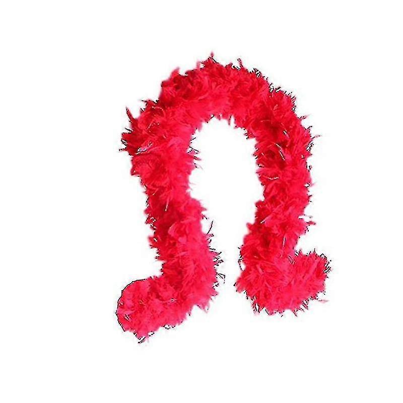 Party Feather Scarf Solid Color Female Performance Cosplay Shawl