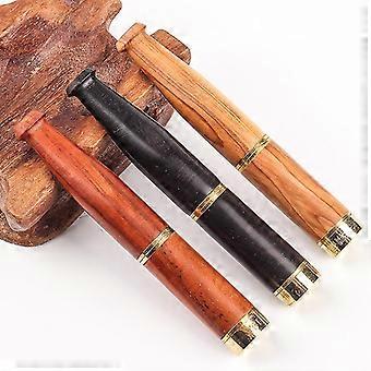 Cigarette Holder 2 Pcs Wooden Cigarette Holder Handmade Vintage Wooden  Cigarette Holder Cigarette Filter Is Washabled-
