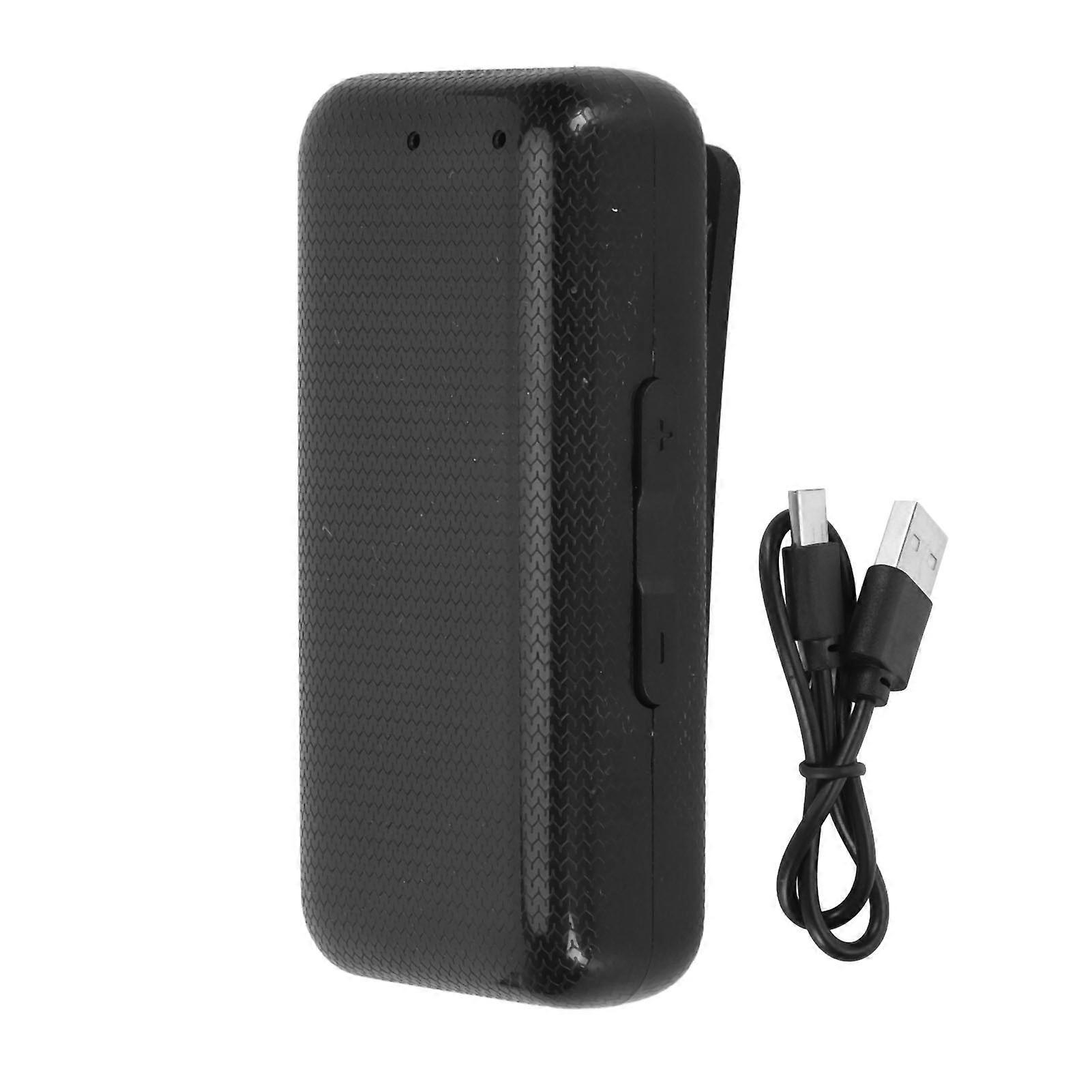 Bluetooth 5.3 Adapter Wireless Sound Receiver Support Memory Card Portable Clip On Microphones MP3 Player