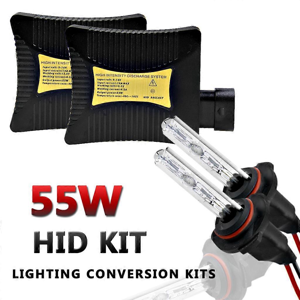 2 Stück Motor-LED-Scheinwerferlampen, H1 H3 H4 H7 High/Low All-in-One-Umrüstsatz