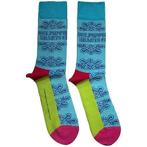 The Beatles Unisex Adult Sgt Pepper Text Outlines Socks
