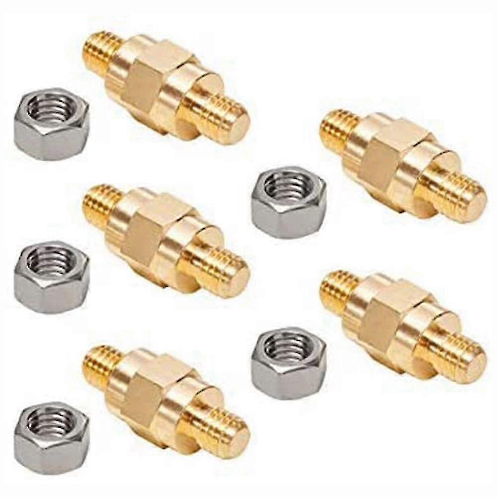 Side Post Battery Terminal Bolt Compatible,Standard Battery Post Stud Extender Screws 3/8-16 Stud Bolts,Pack of 5