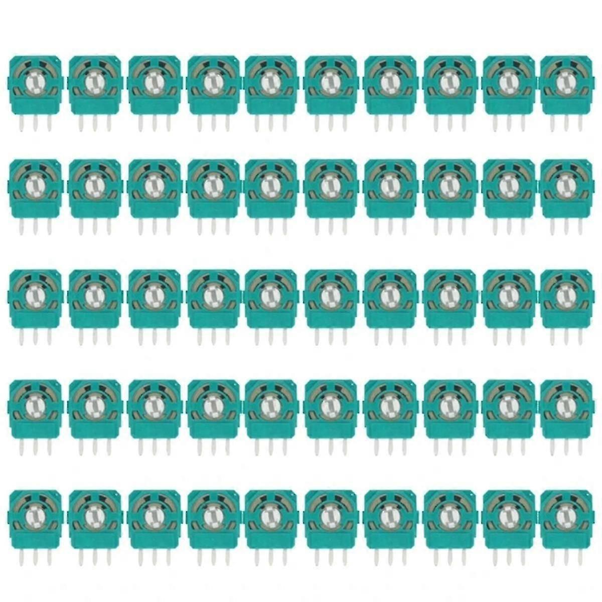 3D Analog Joystick Potentiometer Sensor Module Axis Resistor suitable for Controller Mini Switch Replacement(50 Pieces)