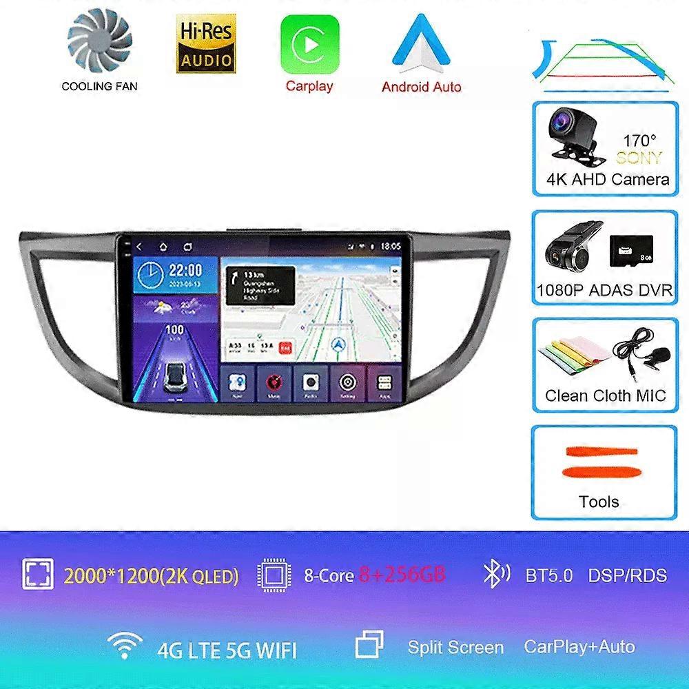 Android 14 ραδιόφωνο αυτοκινήτων για Honda CRV Cr-v 4 RM Re 2011 - 2018 Multimedia Video Player Navigation Stereo Gps No 2din 2 Din DVD