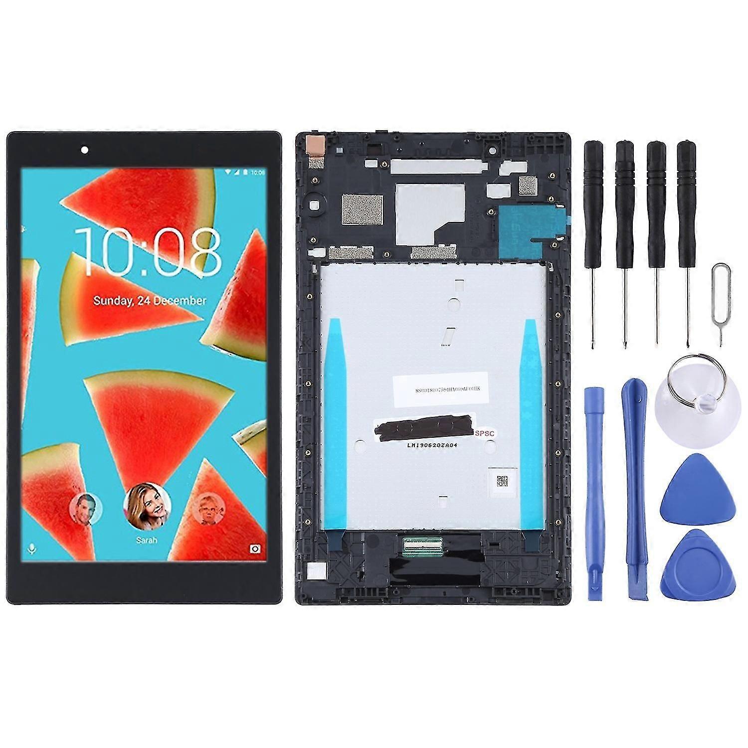 OEM LCD Screen Compatible Lenovo 8504 8504F 8504X TB-8504N Digitizer Full Assembly with Frame (Black)