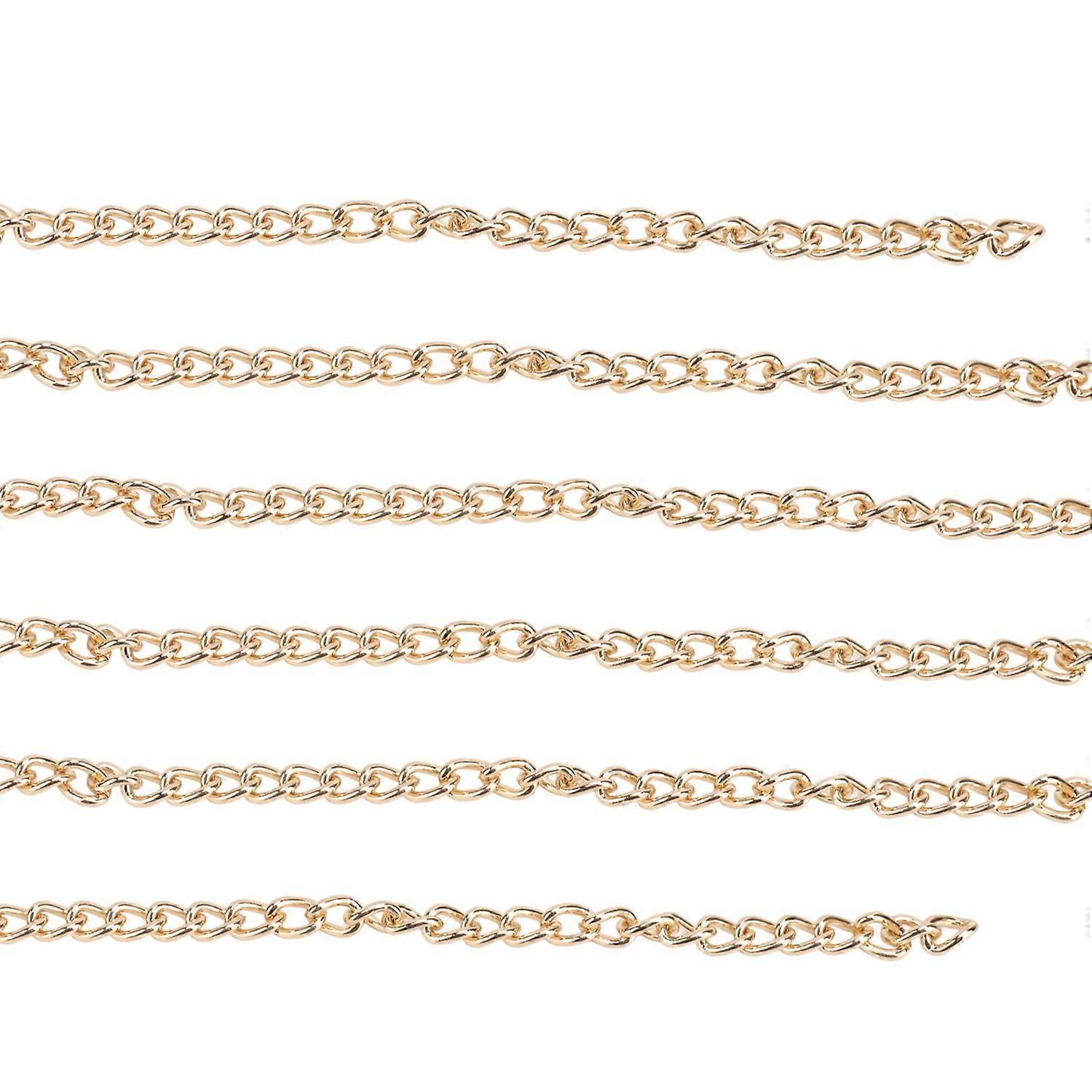 Jewelry Making Chain Approx 32.8 Feet Long Simple Elegant Style Easy to Use Metal Craft Chain for Je
