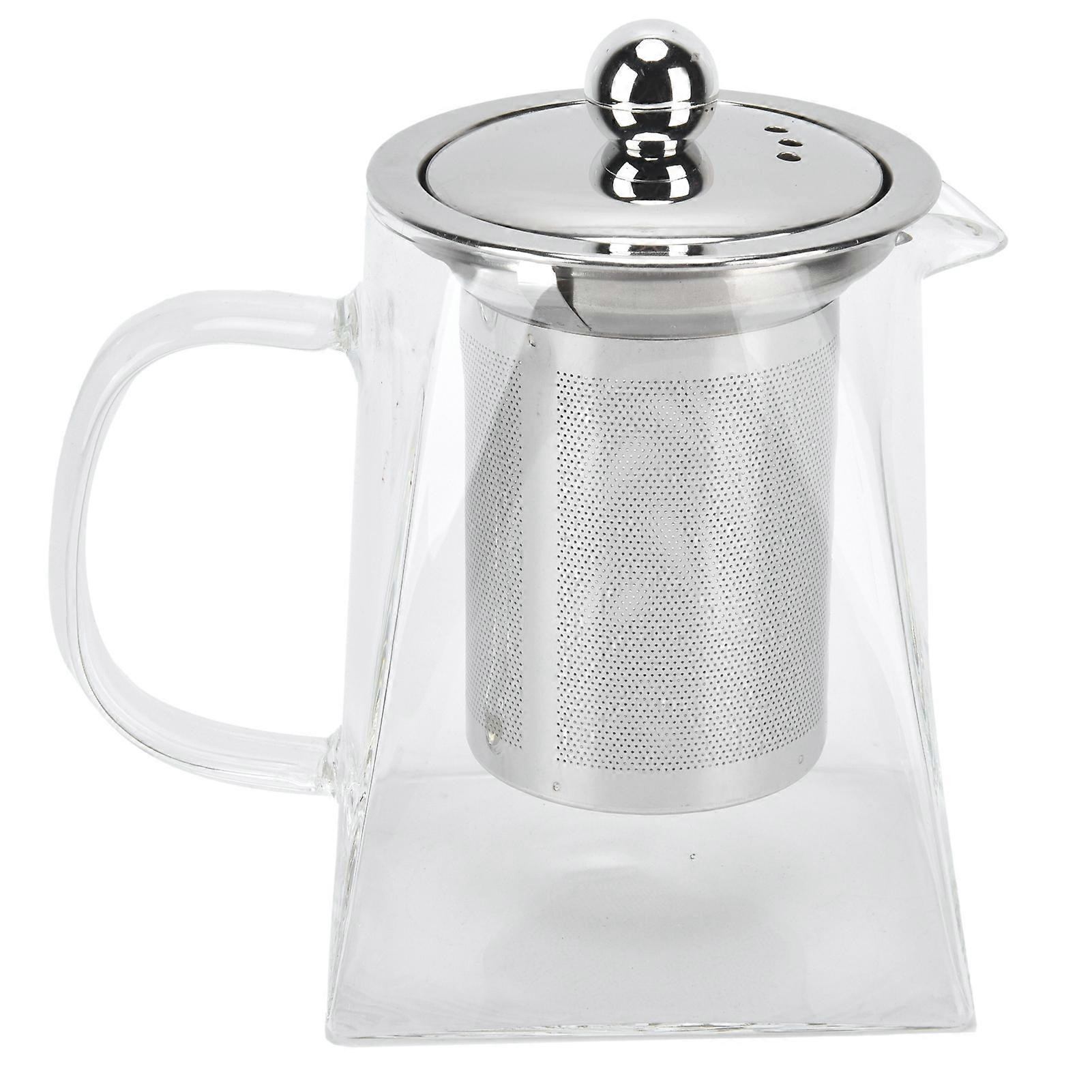 Removable stainless steel filter tea kettle for home office