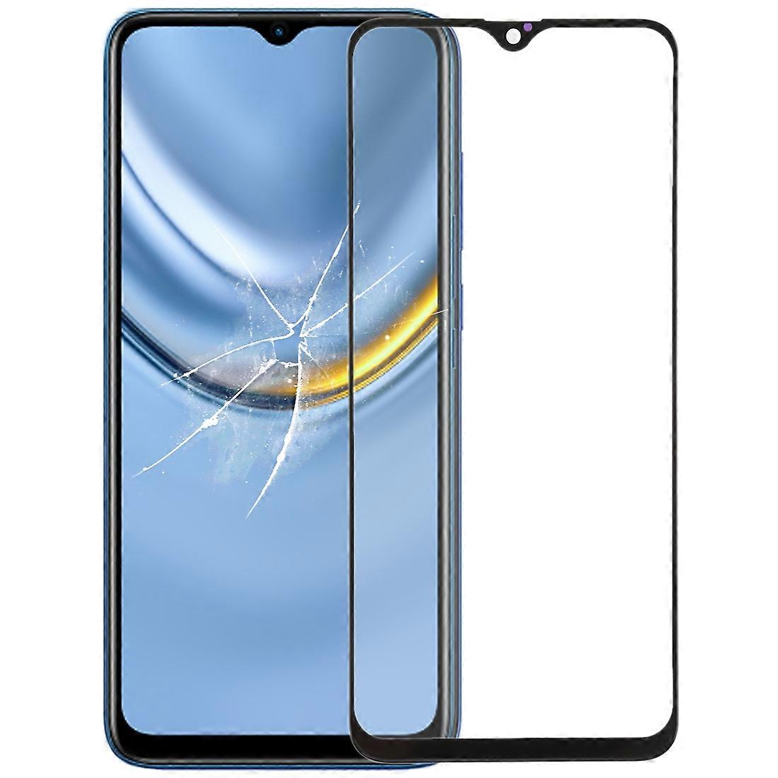 (New arrival) For Huawei Enjoy 20 5G Front Screen Outer Glass Lens with OCA Optically Clear Adhesive