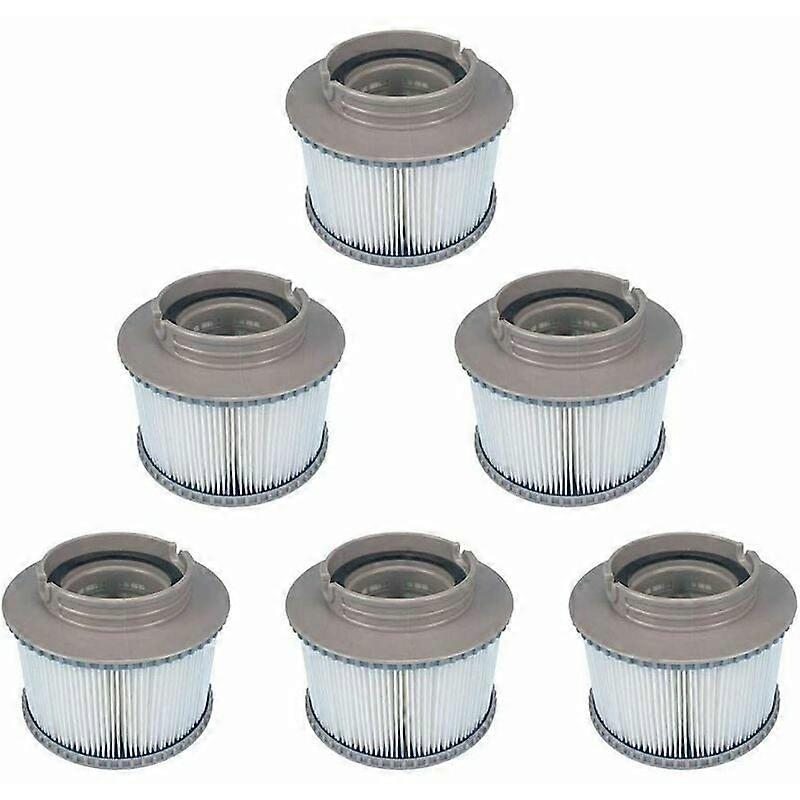 Set of 6 Replacement Spa Filters for MSPA FD2089