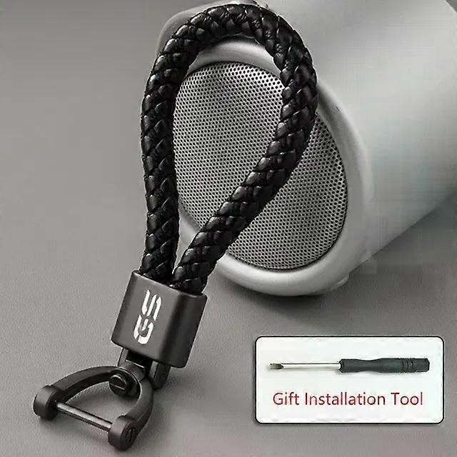For R1200GS R1250GS R 1200GS R1250 GS R 1250 GS LC ADV 1200 Motorcycle Braided Rope Keyring Metal Keychain