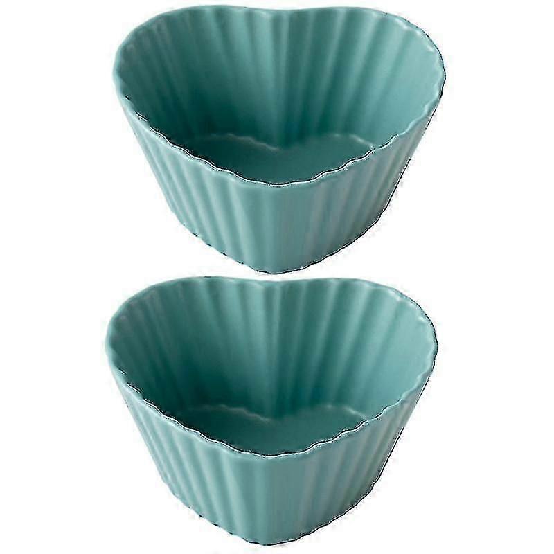 unique 2pcs Kitchen utensils, Heart Shaped Bowl