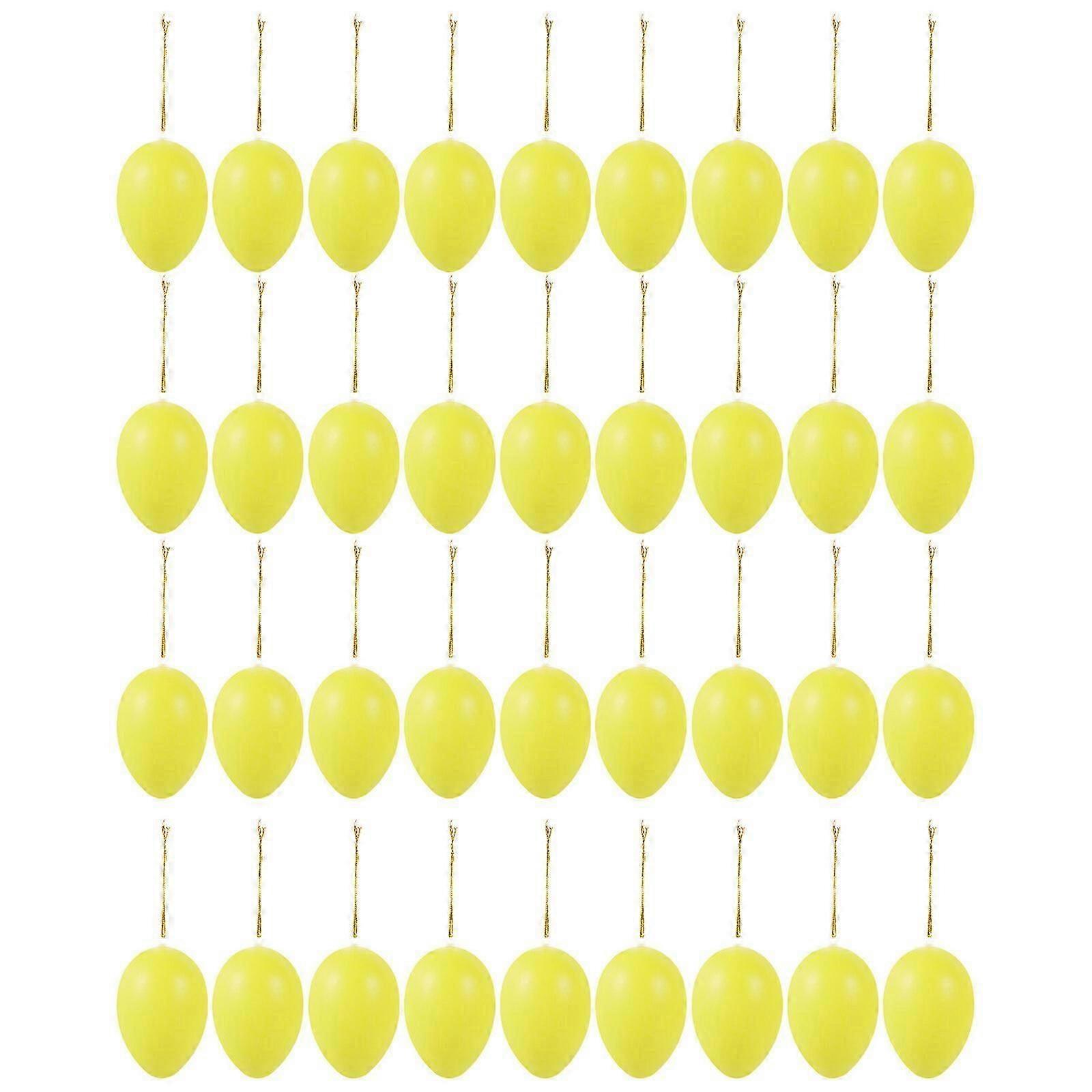 36pcs Easter Themed Kindergarten Toys Easter Eggs Decors Easter Decorative Colorful Eggs