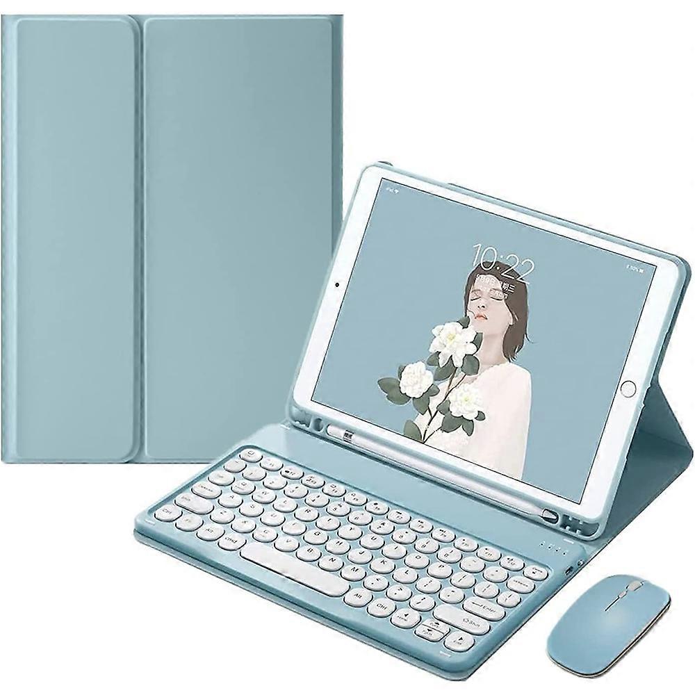 Wireless Color Mouse, Bluetooth Keyboard Case, Detachable Folio