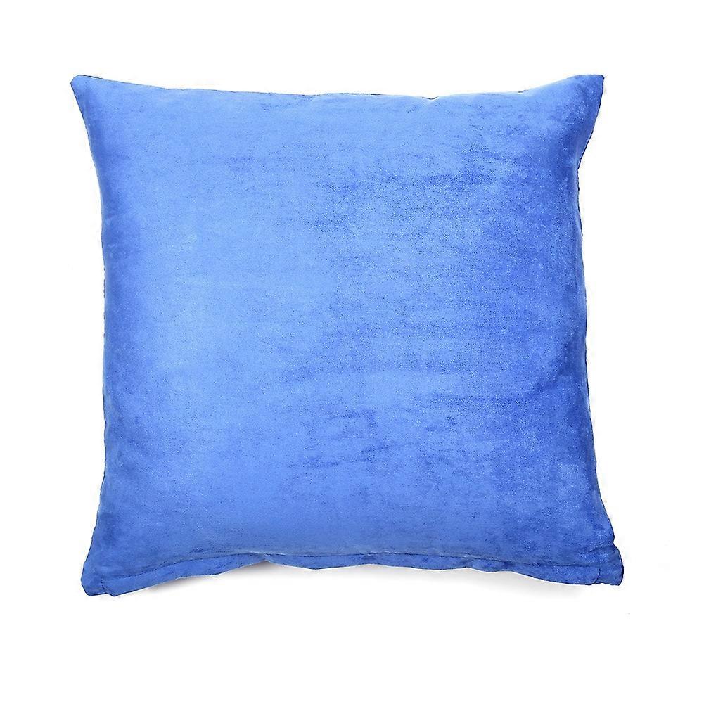 Solid Color Cotton Canvas Cushion Cover 18x18 Inches for Home Decor Throw Pillow Case in Various Colors