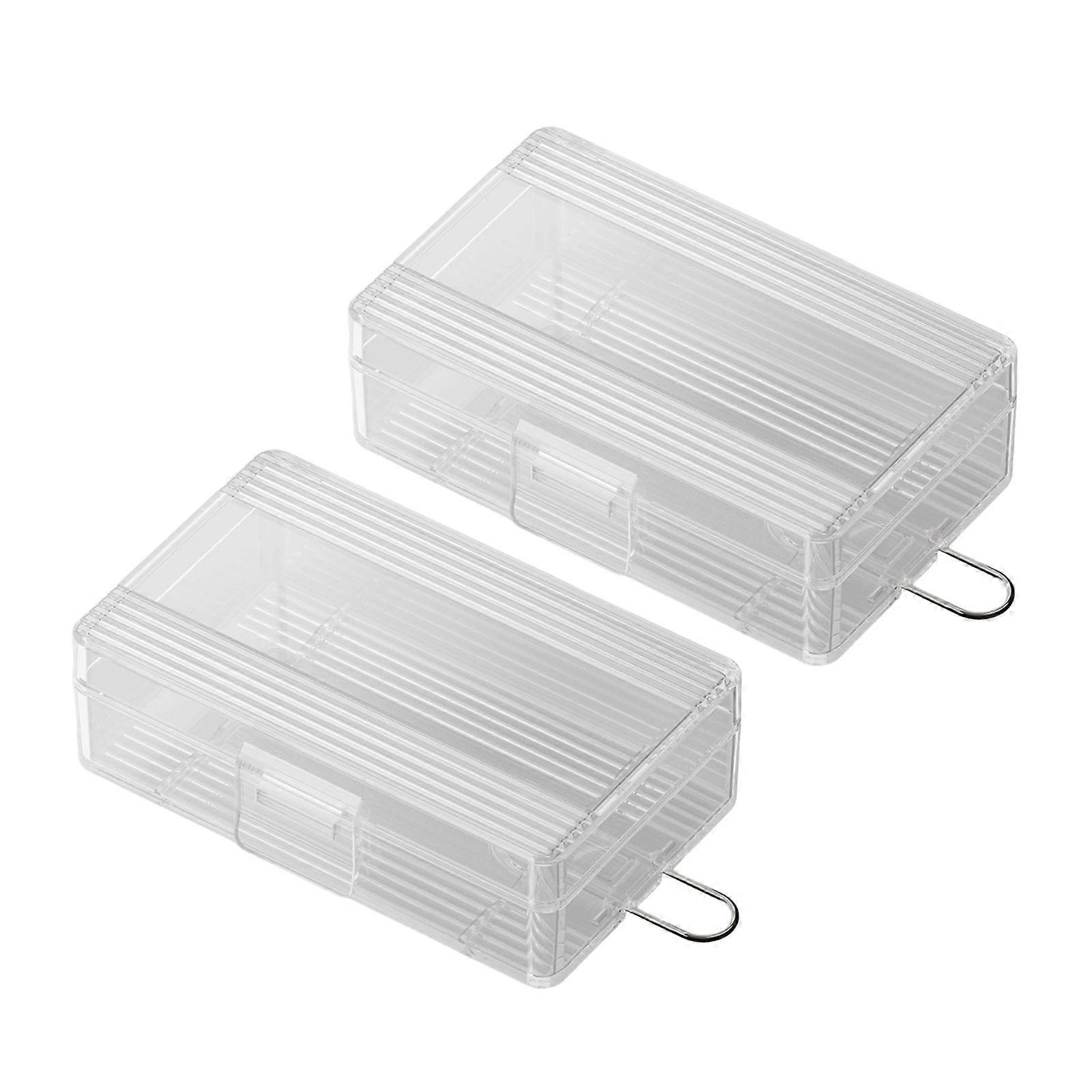 Small Battery Container for 2pc 21700 Batteries Keep Your Batteries Safe and Easily Accessible Wear-Resistant Box