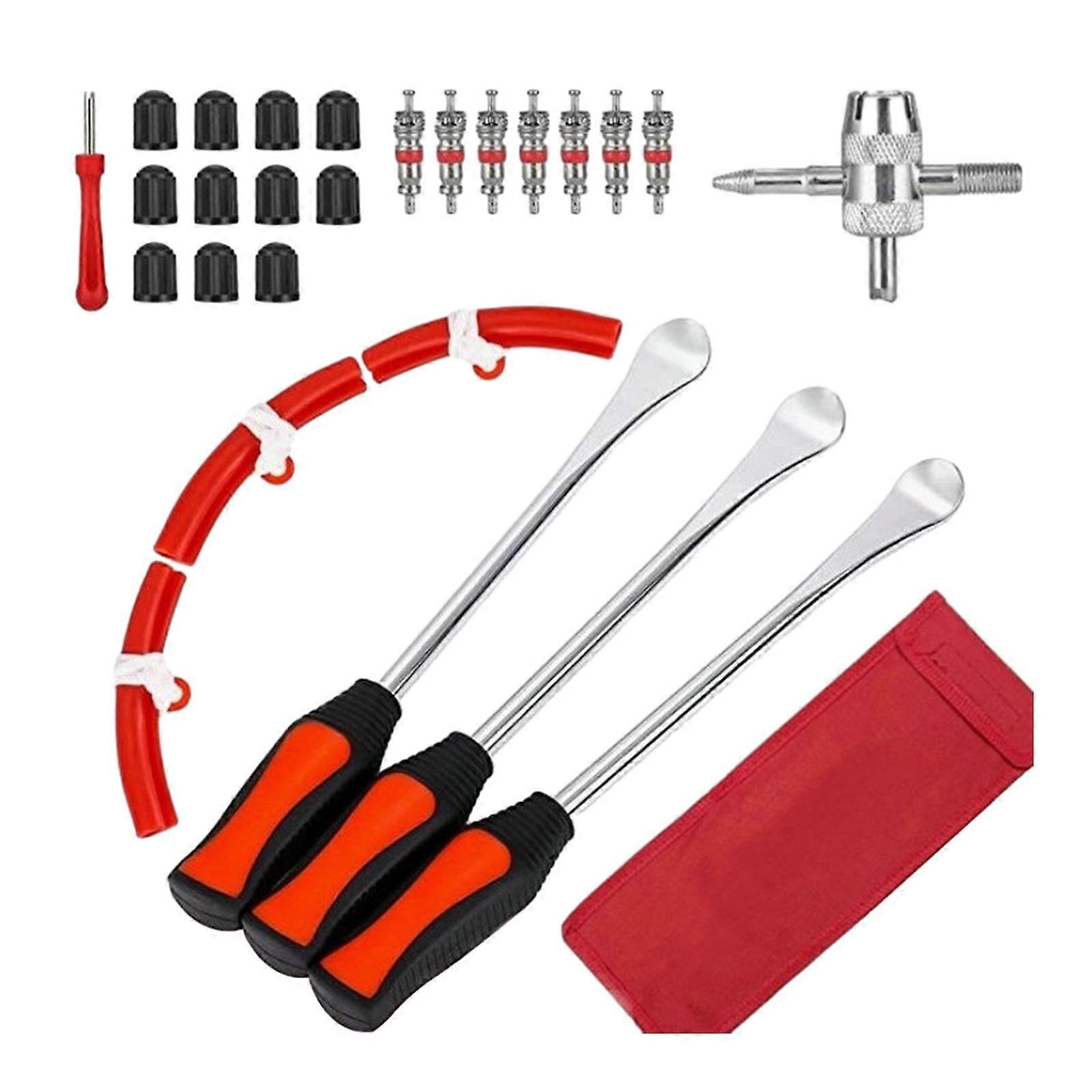 Bicycles Tire Lever Tyre Spoon Iron Changing Tool, Motorcycle Tire Levers Rim Protector Tire Changing Tool