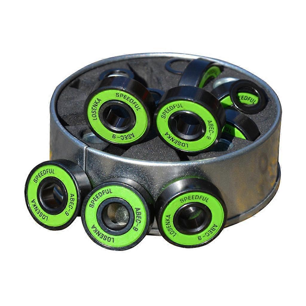 1 Adet Kaykay Longboard Rulmanlar Hassas ABEC 9 Spacers & Pullar ile