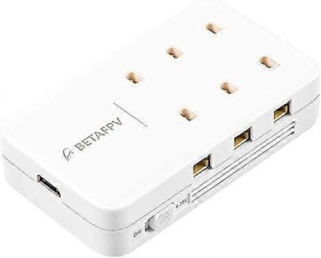 BETAFPV 6 Ports 1S Battery Charger 5-12V Input Type C 1A for 1S BT2.0 PH2.0 Lipo Battery