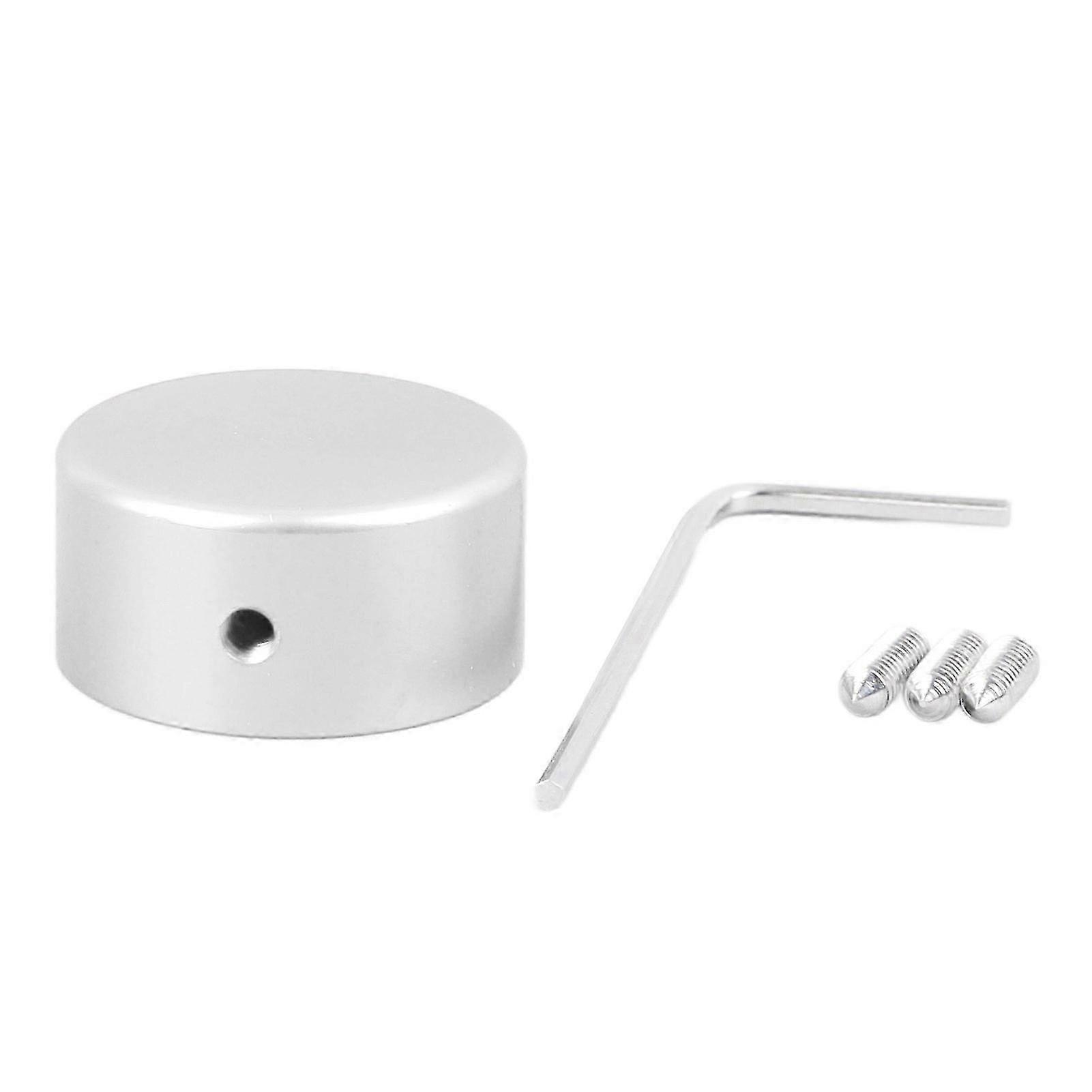 Gitarový efekt Pedal Topper hliník Moderný gitarový nožný spínač Náhrada toppera s kľúčom Silver