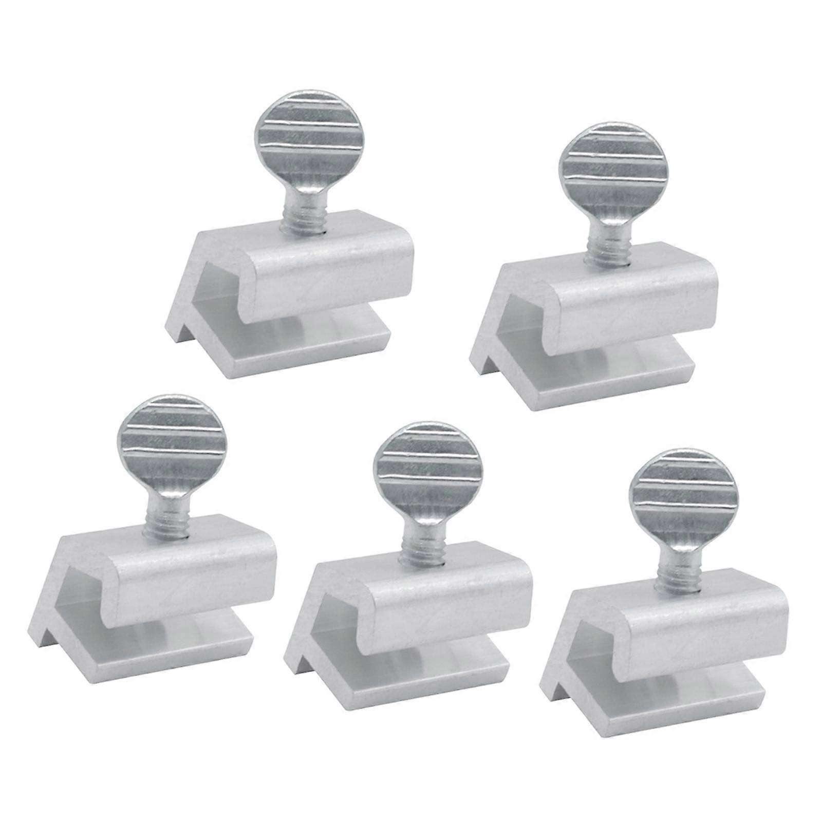 5Pcs Window Limite Window Lock Antitheft Lock Buckle Easy to Install Door Lock