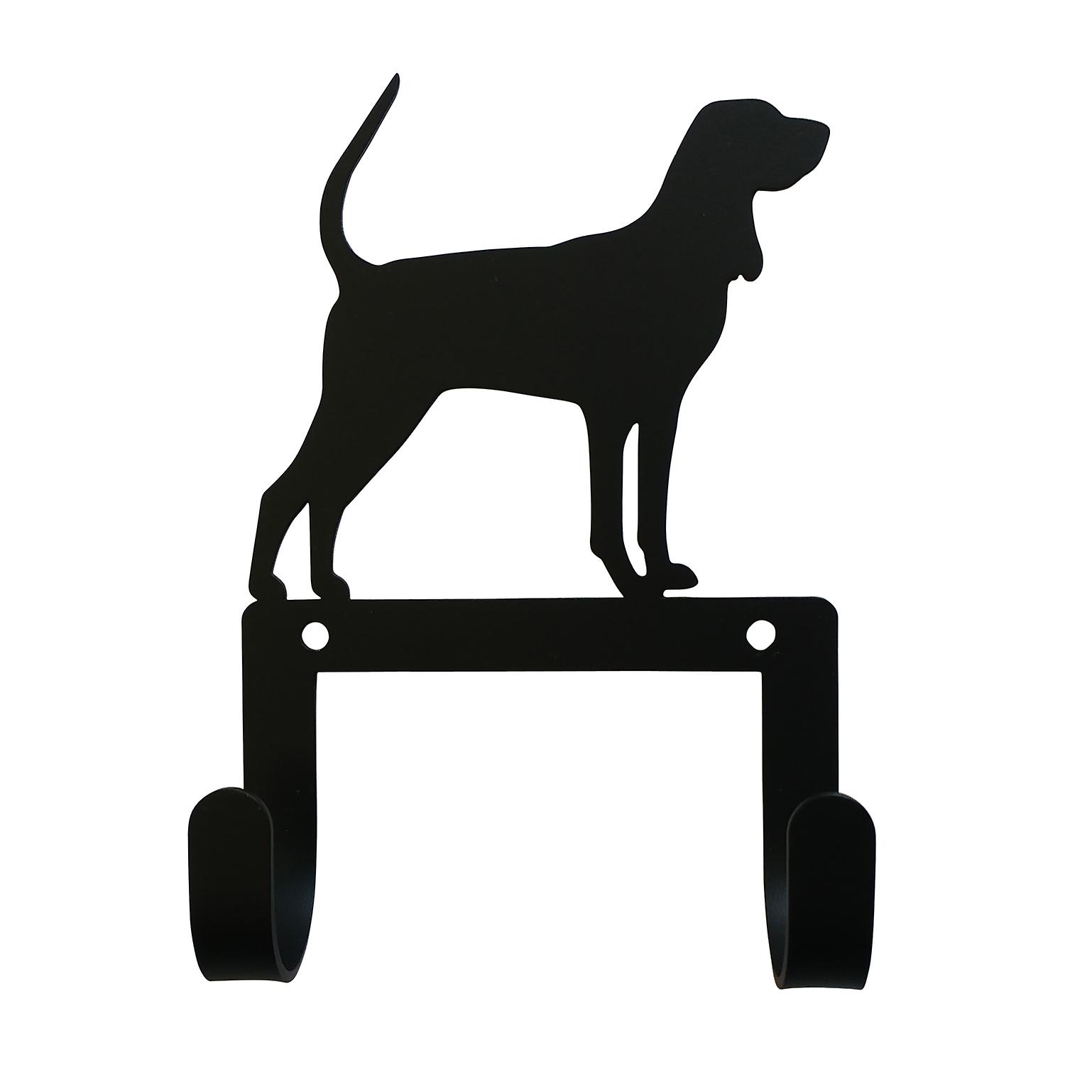 NEW Black&Tan Hound Leash and Collar Wall Hook
