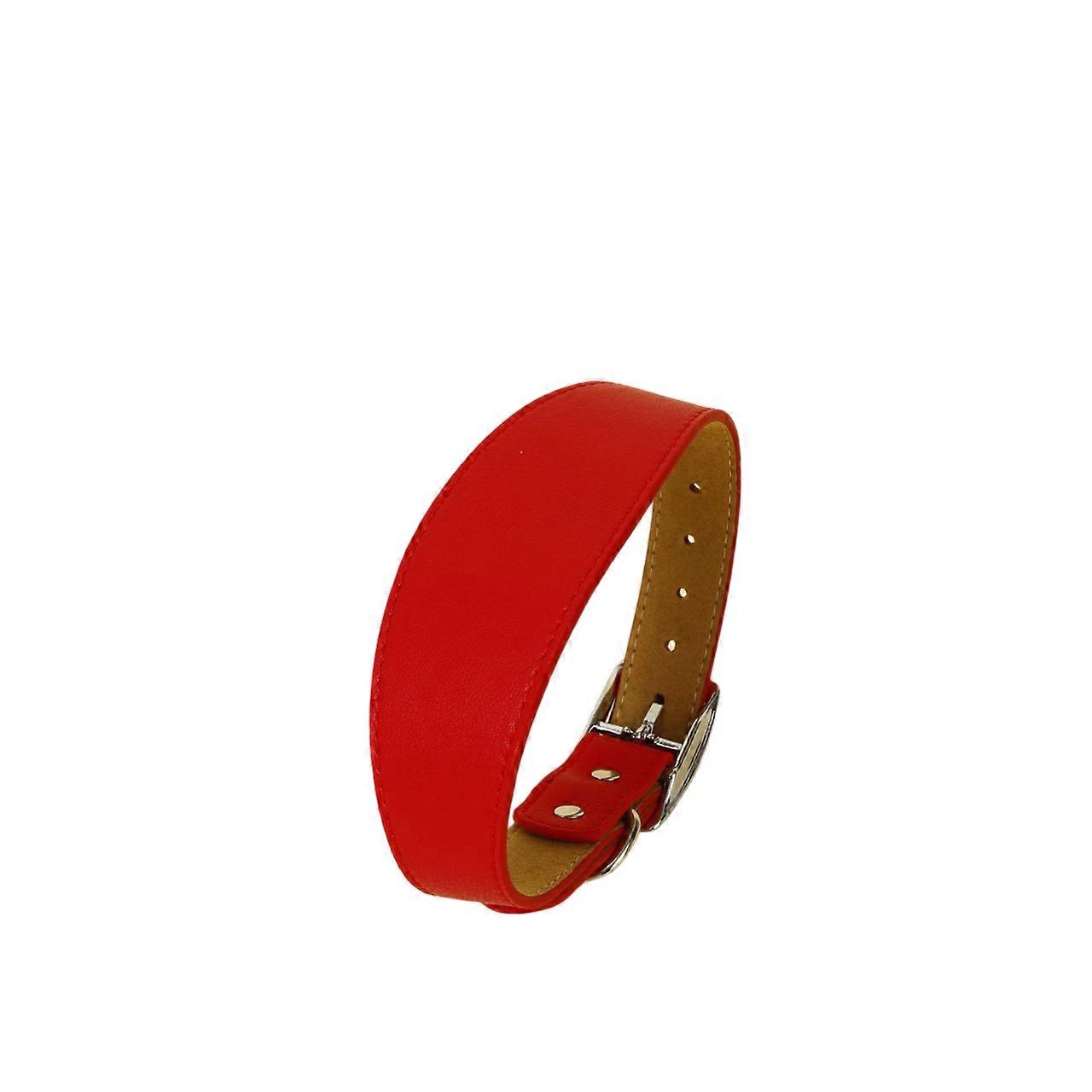 Adjustable Pet Collar for Dogs and Cats Multiple Color Training Collar with Multiple Size Small Medium Large Dog XL Red