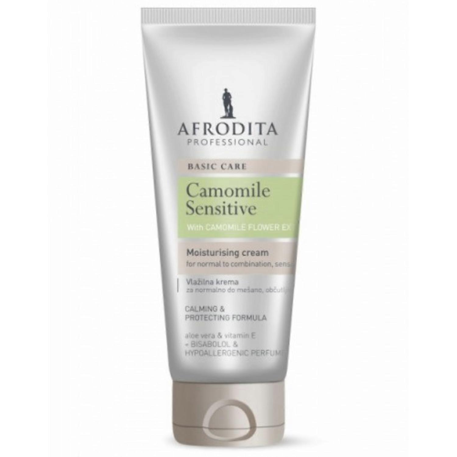 Afrodita Camomile Sensitive hydratačný krém 200ml