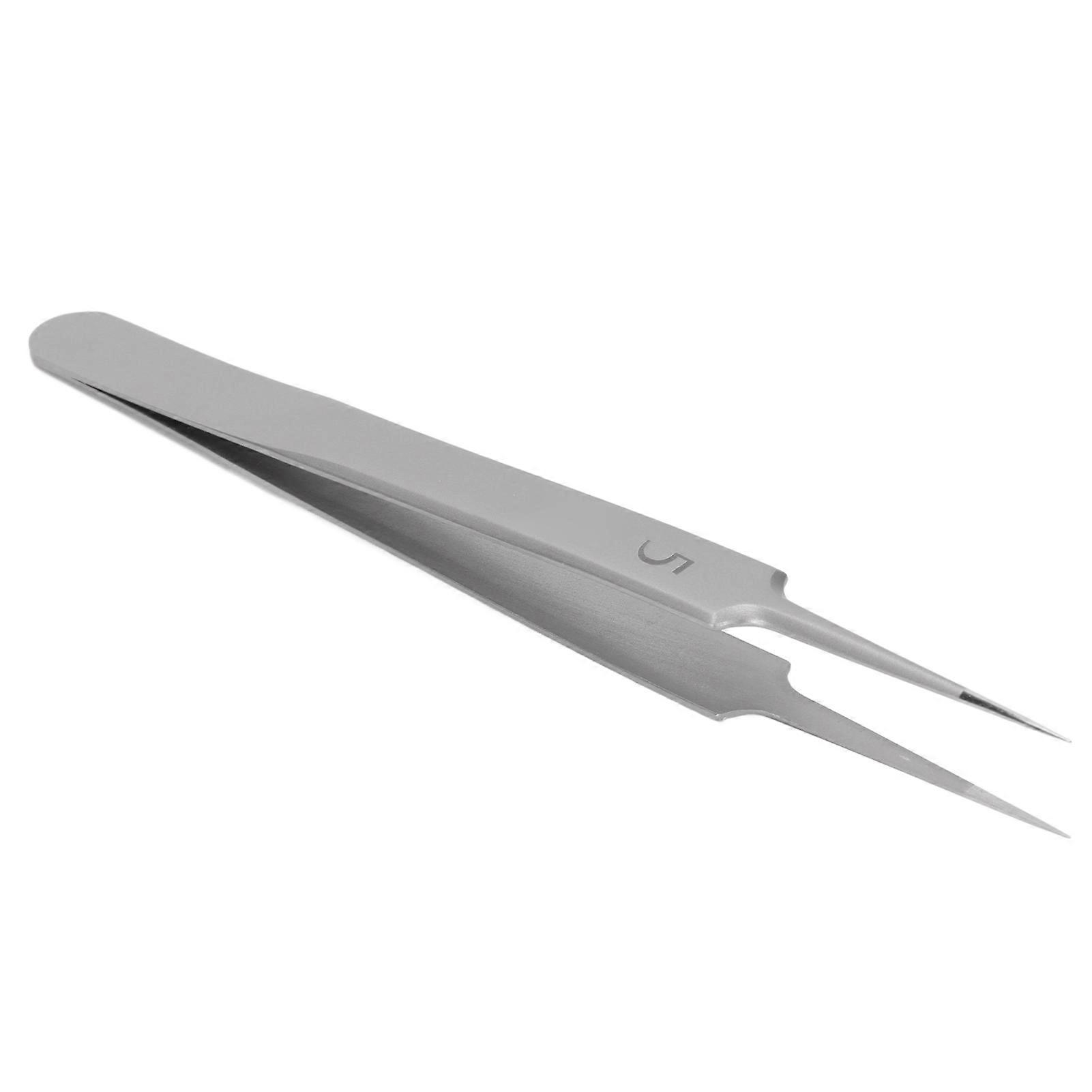 Pimple Blackhead Extractor Remover Stainless Steel Pointed Tip Tweezers with Lighting 