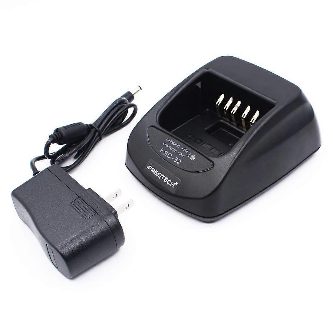 KSC-32 Charger Compatible for NX-5200 T-2180 -3180 -5210 -5310 NX-5300 NX-5400 H-D72A Radio KNB-48L KNB-32N KNB-54N KNB-33L KNB-43L Battery