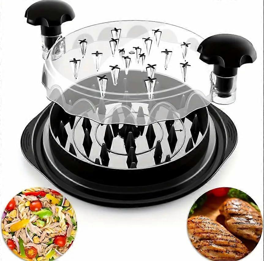 Mr. Shredder - Meat Shredding Tool – Effortlessly Shred Chicken, Pork, and Beef (MIdnight Black)